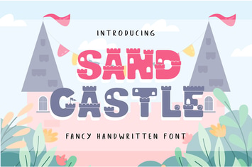 Sand Castle | Fancy Handwritten Font