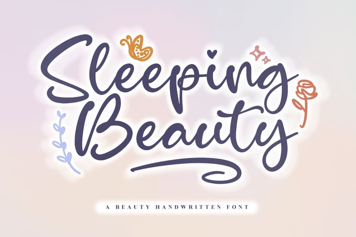 Sleeping Handwritten Font