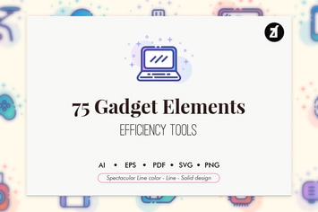 75 Gadget elements