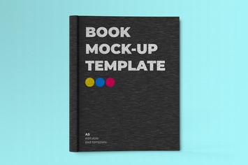 A5 Book Cover Mock-up Template