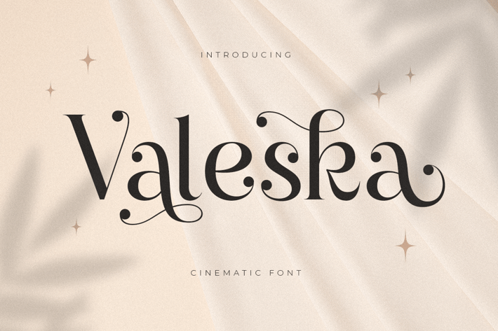 Valeska - Cinematic Font