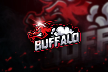 Buffalo - Mascot & Esport Logo