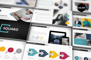 Squaro - Google Slide Template