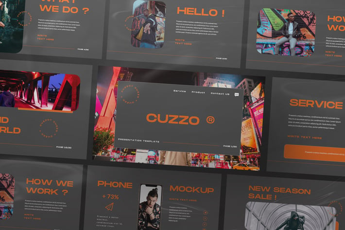 Cuzzo Urban Creative Presentation Template