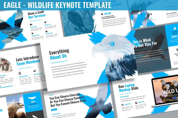 Eagle - Wildlife Keynote Template