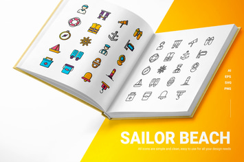 Sailor Beach - Icons