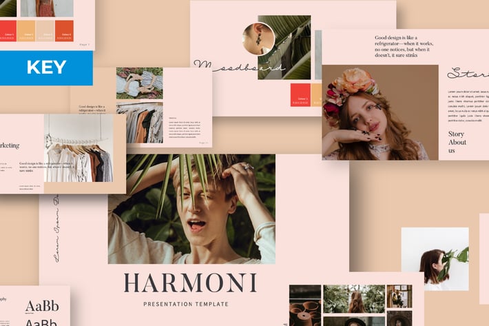 Harmoni Minimal Business Keynote