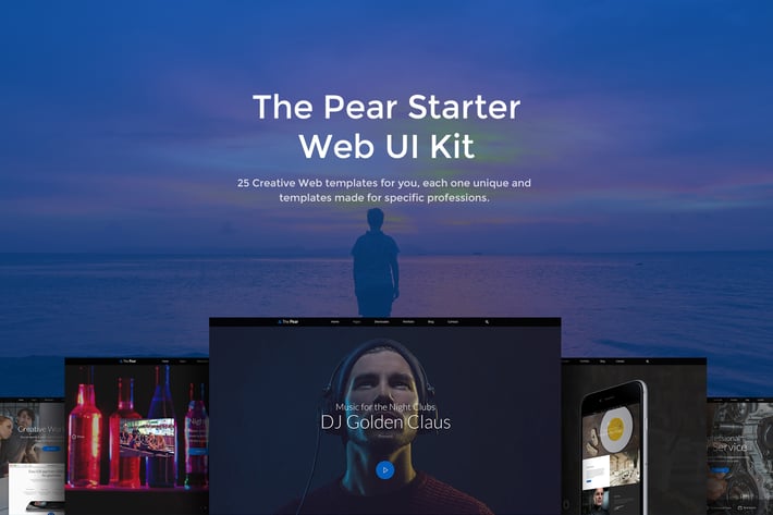 The Pear Starter Web UI Kit