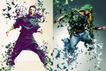 Dissolve Photoshop Action
