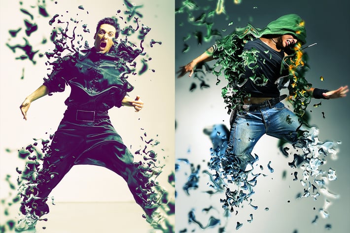 Dissolve Photoshop Action