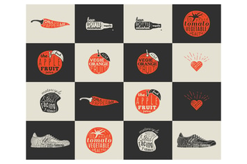 Trendy Retro Vintage Insignias Bundle