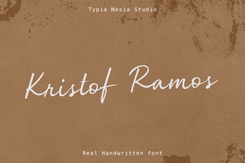 Kristof Ramos - Handwittern Signature Script