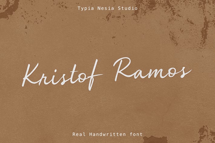 Kristof Ramos - Handwittern Signature Script