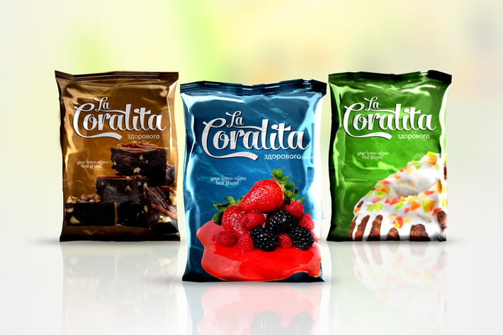 Foil Packaging Mockup