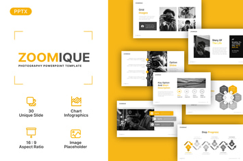 Zoomique Photography Presentation Template