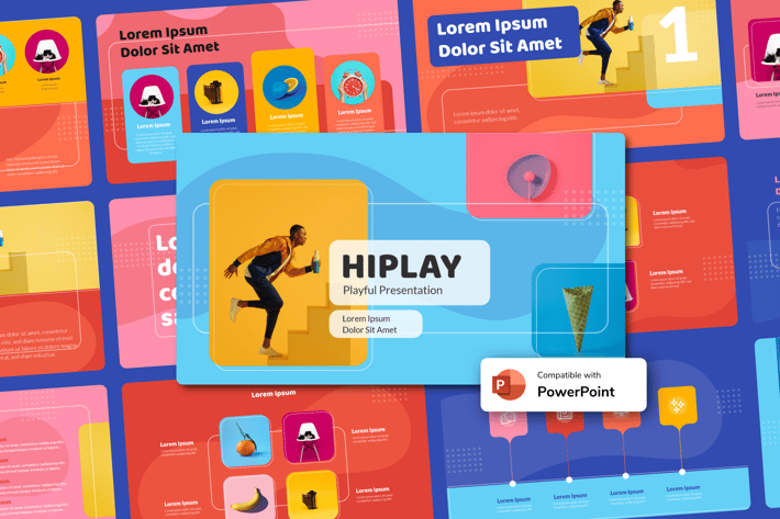 HIPLAY - Playful Power Point Template