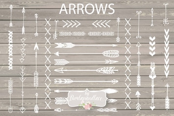 Arrows hand draw
