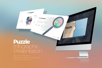 Puzzle Infographic Google Slides