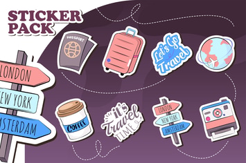 Travel Stickers