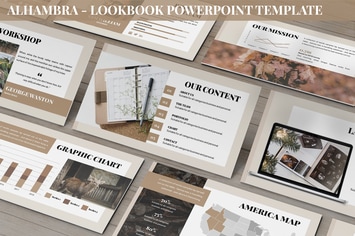 Alhambra - Lookbook Powerpoint Template