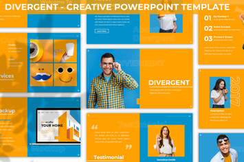 Divergent - Creative Powerpoint Template