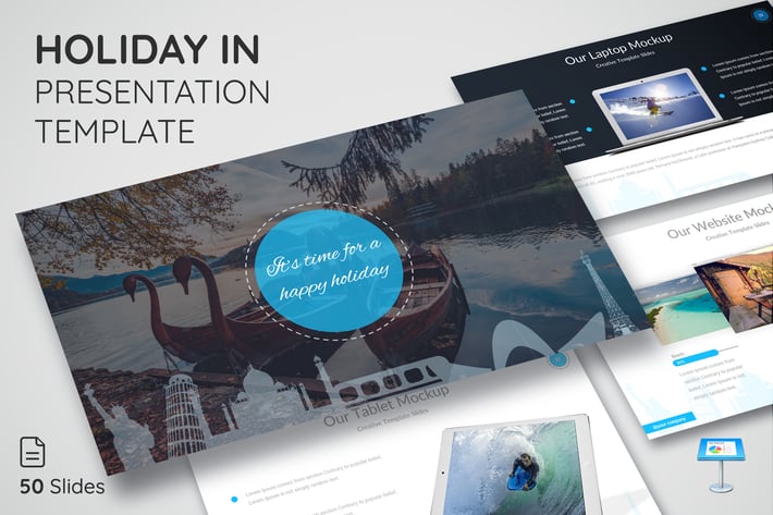 Holiday in - Keynote Presentation Template