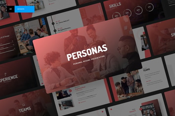 Personas - Personal Portfolio Keynote Presentation