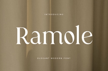 Ramole - Elegant Modern Serif Font