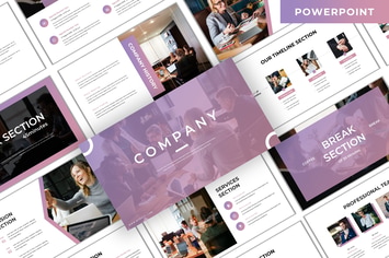 Company - Business Powerpoint Template