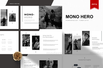 Mono Hero | Powerpoint Template