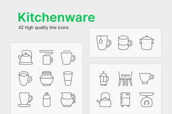 Kitchenware Icons