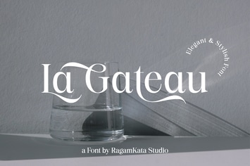 La Gateau - Elegant & Stylish Typeface