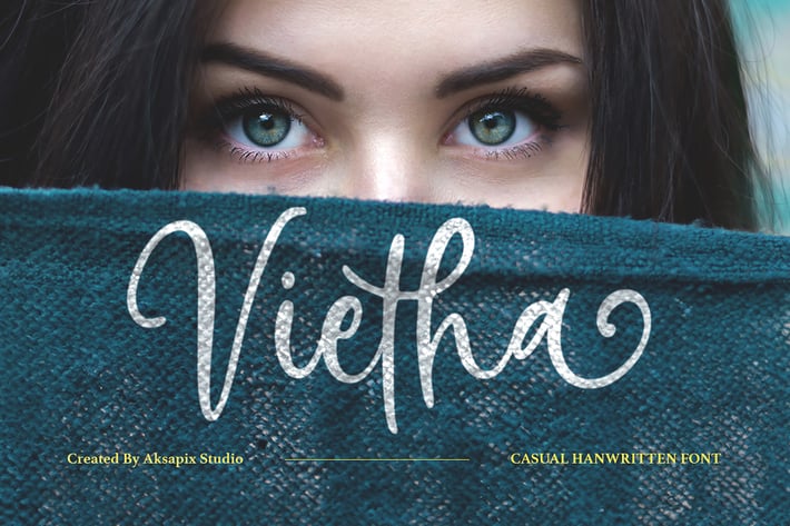 Vietha - Casual Hanwritten Font