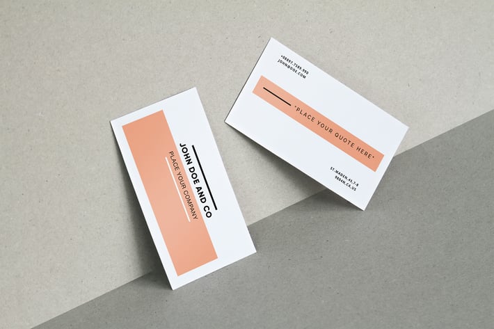 Business Card Mockup