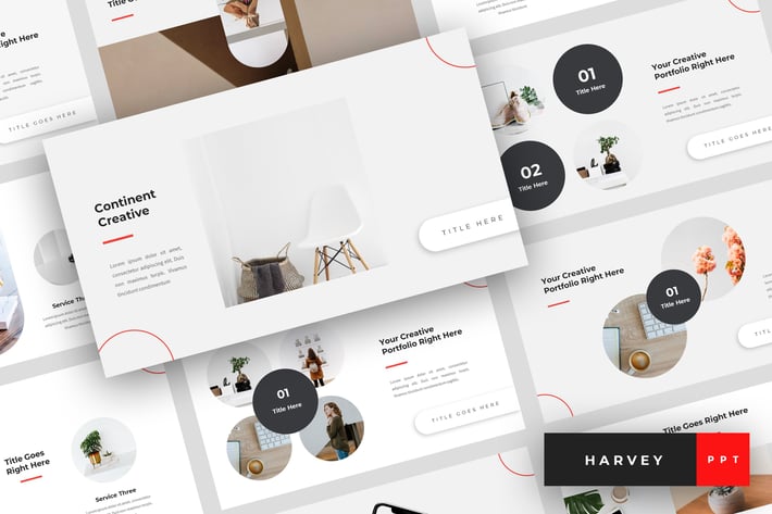 Continent - Creative PowerPoint Template