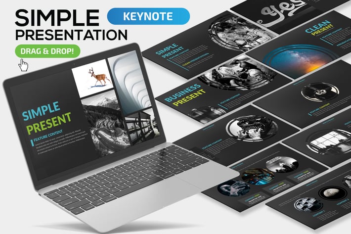 Simple Keynote Dark version