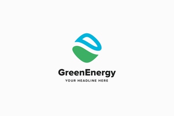 Green Energy Logo Template