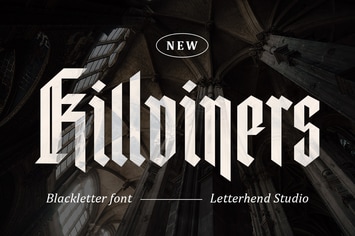 Killviners - Modern Blackletter Font