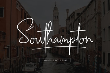 Southampton Signature Business Font