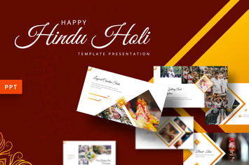 Hindu Holi - Powerpoint Template