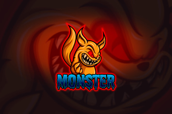 Monster - Mascot & Esport Logo