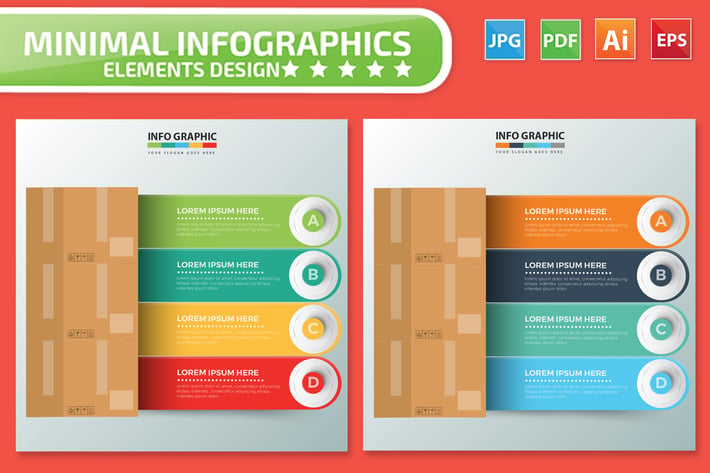 Box Infographics design