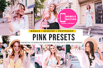 Pink Blogger Lightroom Presets