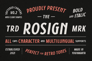 Rosign - Bold and Italic