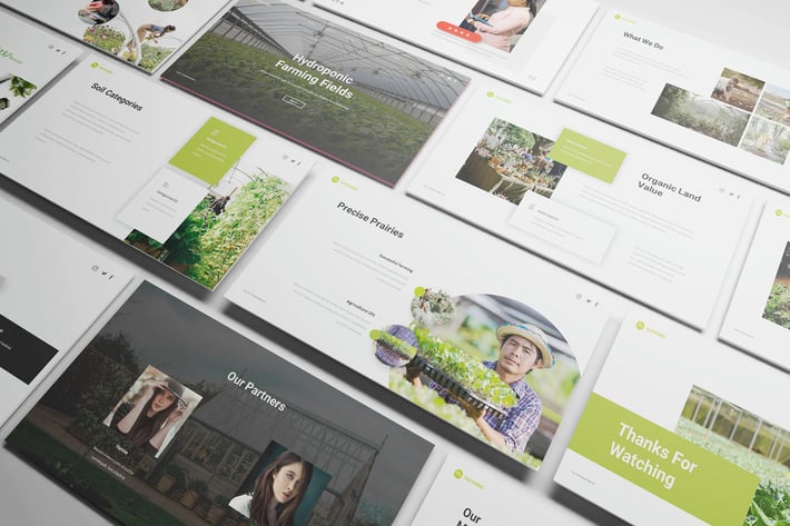 Hydroponic Powerpoint Presentation Template
