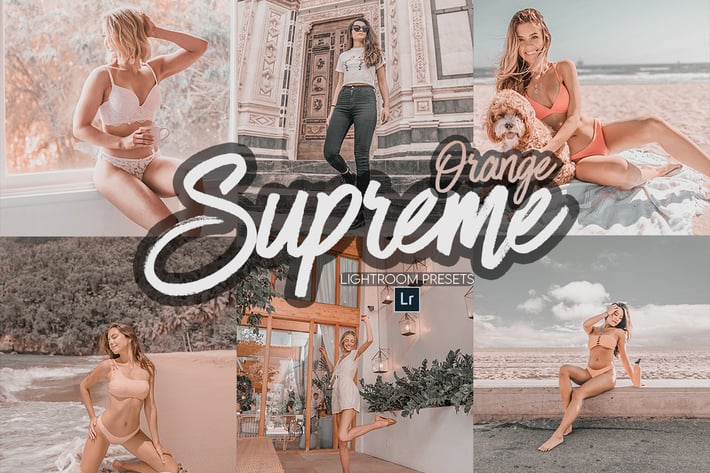 Supreme Orange Lightroom Presets