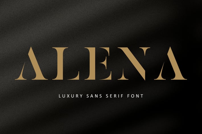 ALENA Advertisement Font