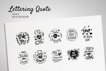 Lettering Quote