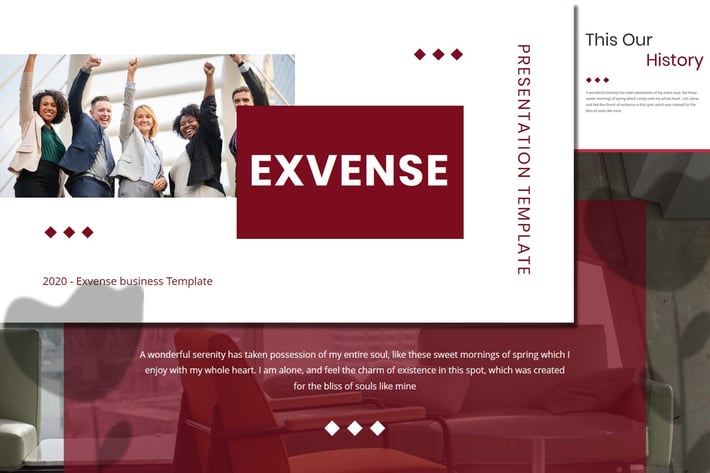 Exvense - Business PowerPoint Template