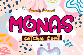 Monas - Catchy Font 